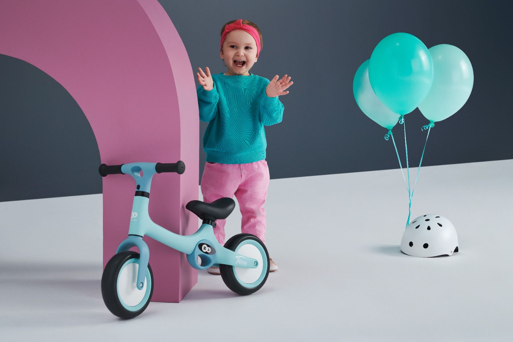 TOVE Balance Bike for Toddlers: Lightweight, Foldable & Durable - Perfect for Developing Motor Skills by Kinderkraft at www.brixbailey.com