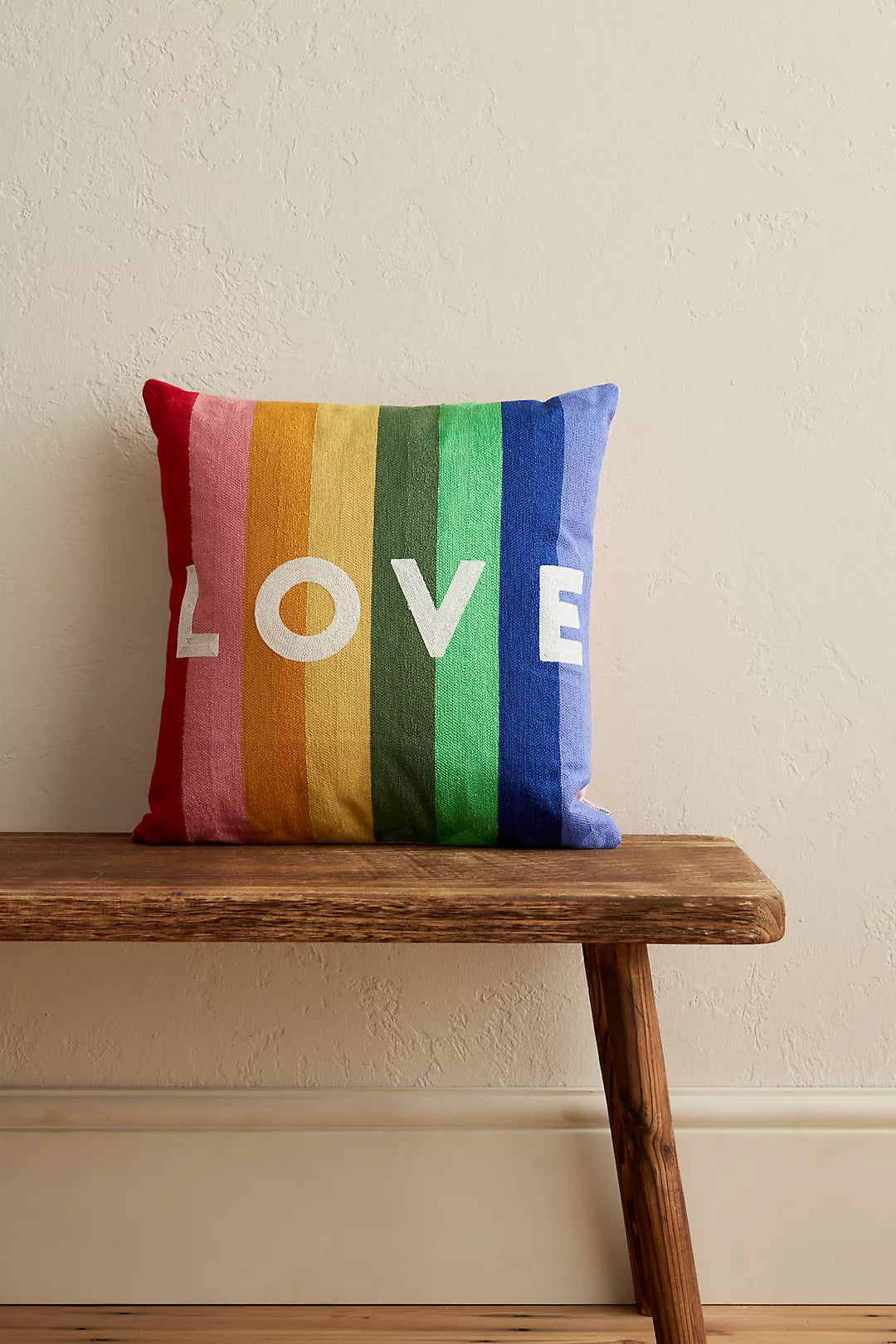 LOVE Needlepoint Cushion