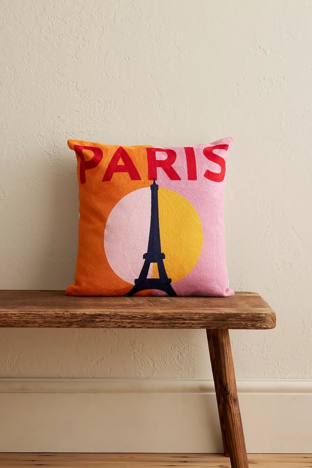 Paris Needlepoint Cushion