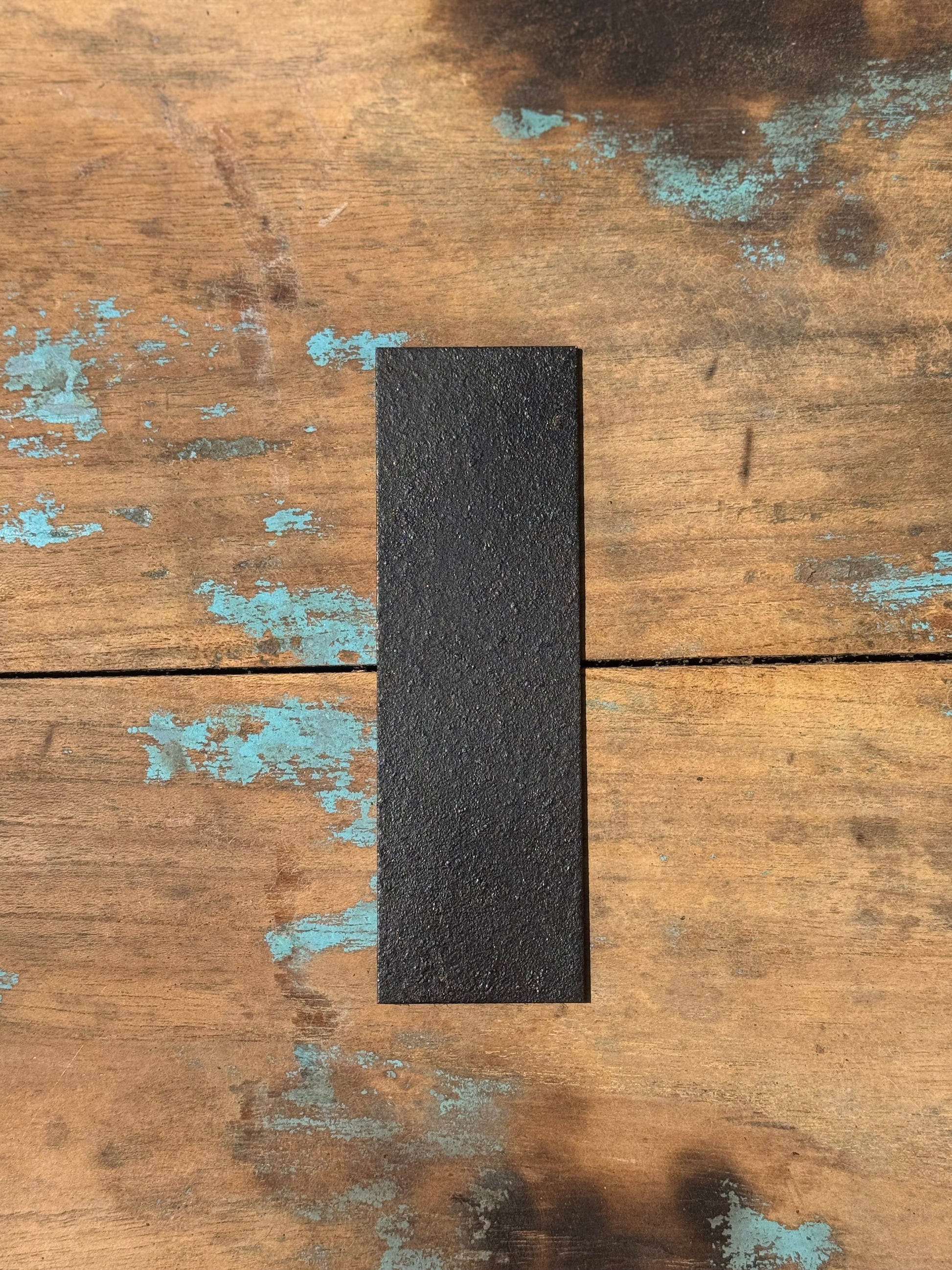 12" and 5" Black Fat Font Metal Letters.