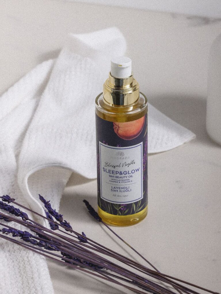 Sleep&Glow Gift Set – Lavender Aromatherapy Essentials for Relaxation by Magrada Organic Cosmetics at www.brixbailey.com