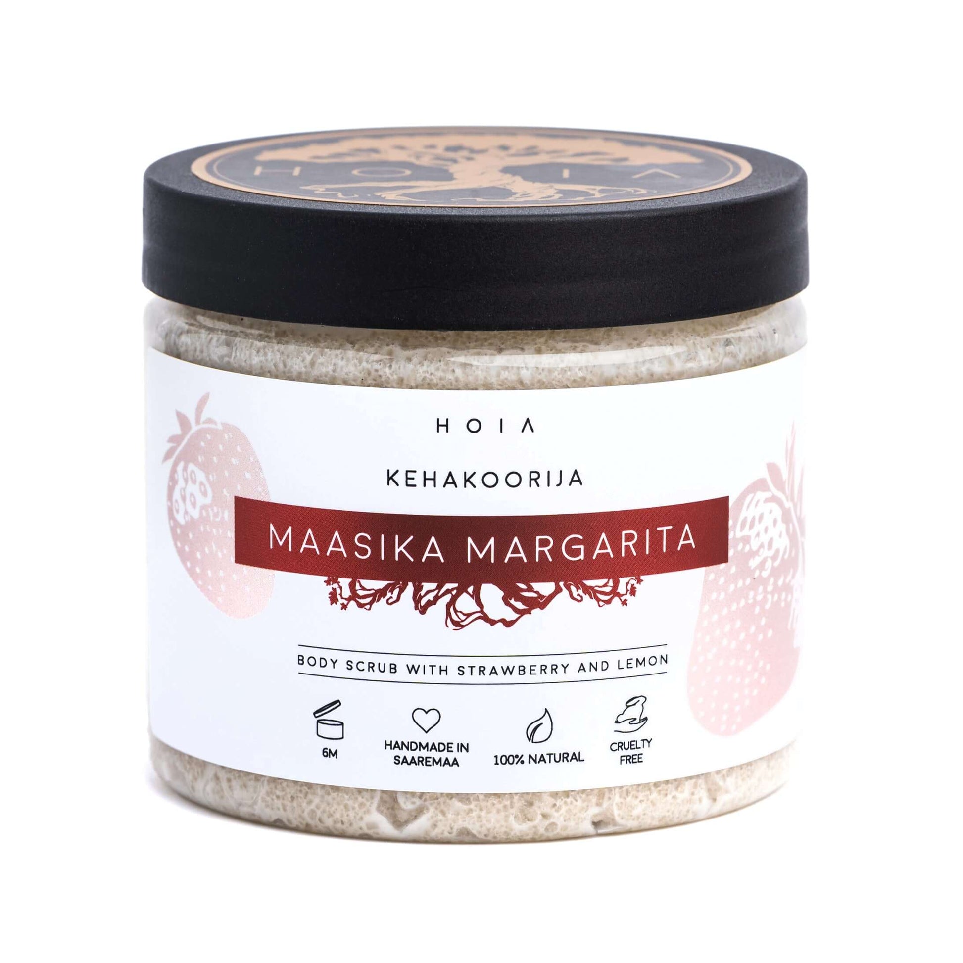 Revitalize Your Skin with the Strawberry Margarita Body Scrub by HOIA at www.brixbailey.com
