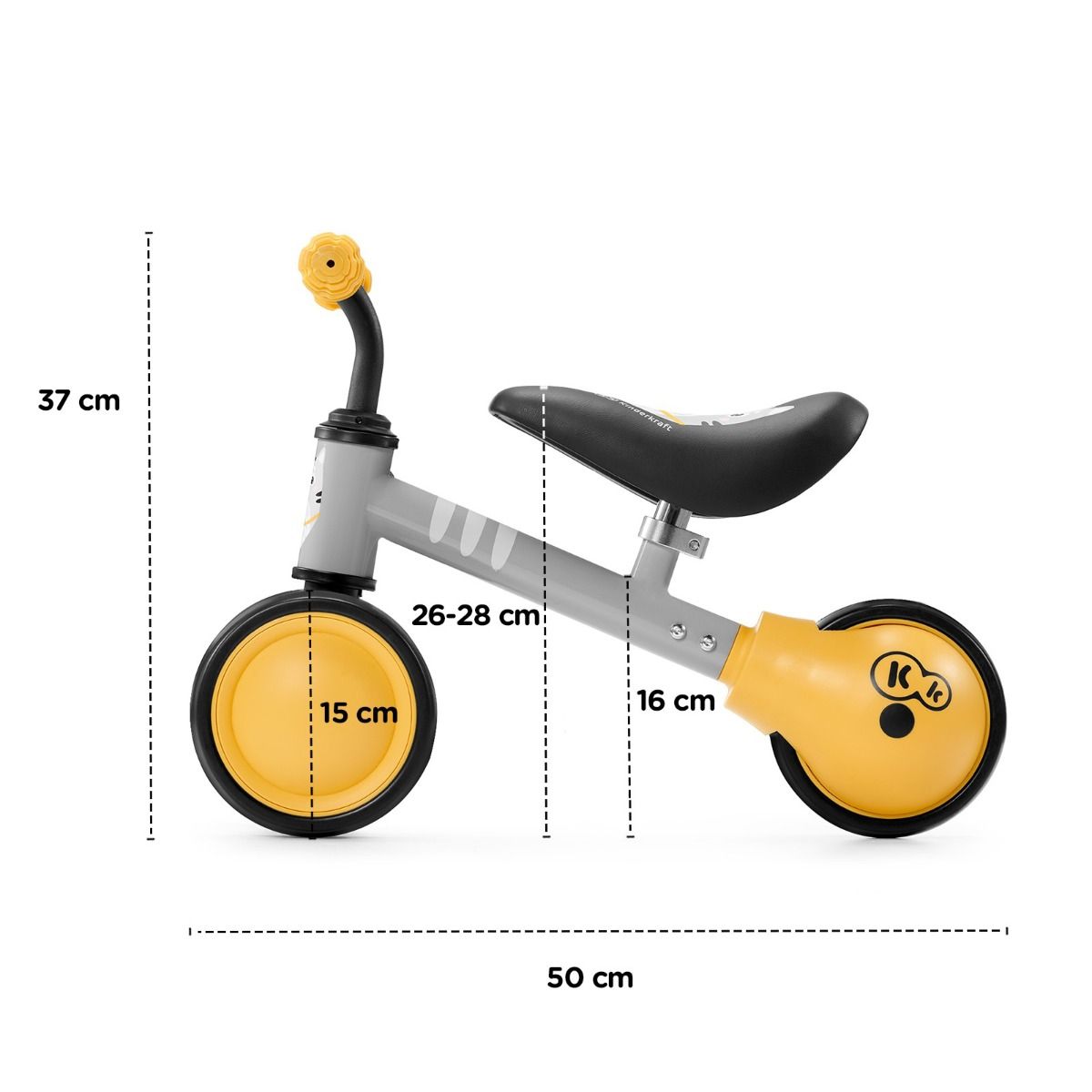 CUTIE Balance Bike for Toddlers - Safe, Adjustable & Fun with Kitten Design by Kinderkraft at www.brixbailey.com