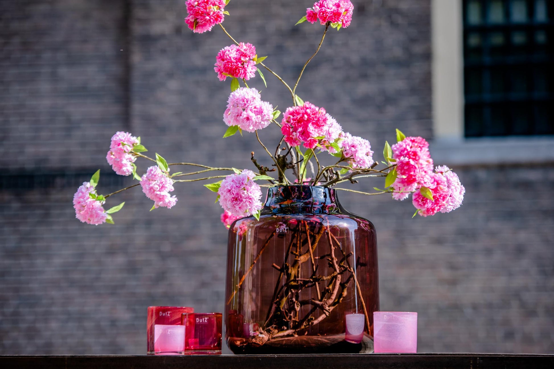 VASE TISZA - BURGUNDY Colour by DutZ