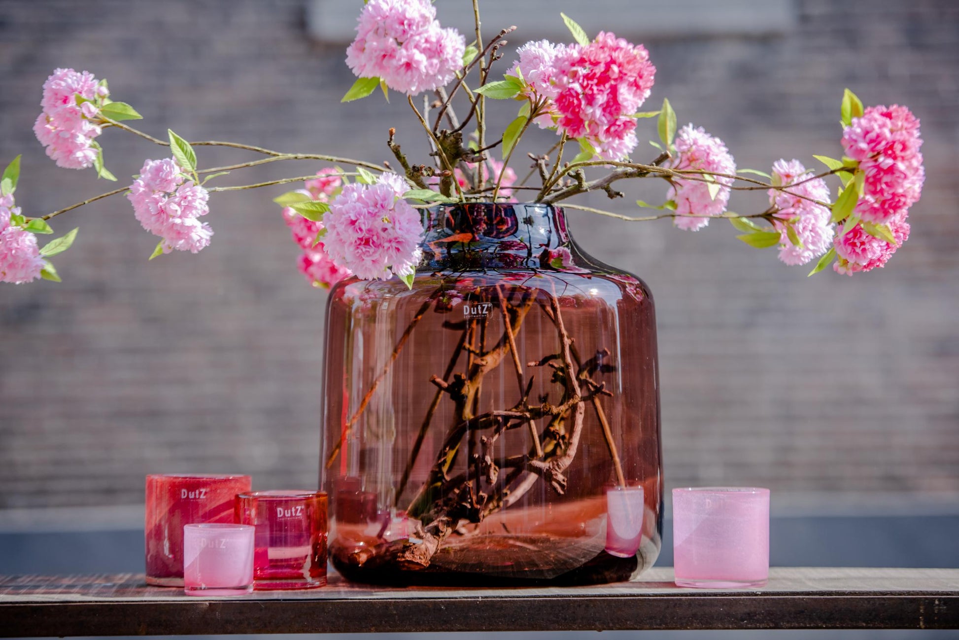 VASE TISZA - BURGUNDY Colour by DutZ