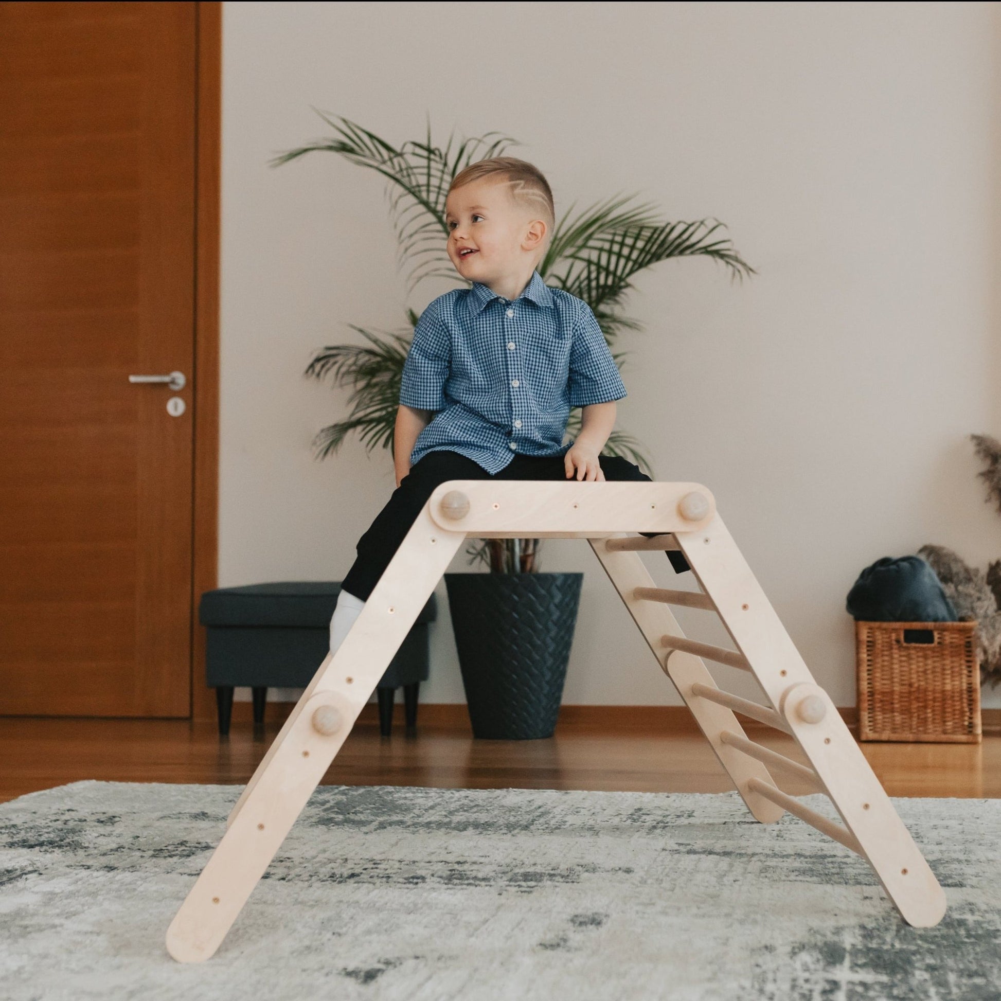 FIPITRI Climbing Triangle – Transformable & Safe for Toddlers by Ette Tete at www.brixbailey.com
