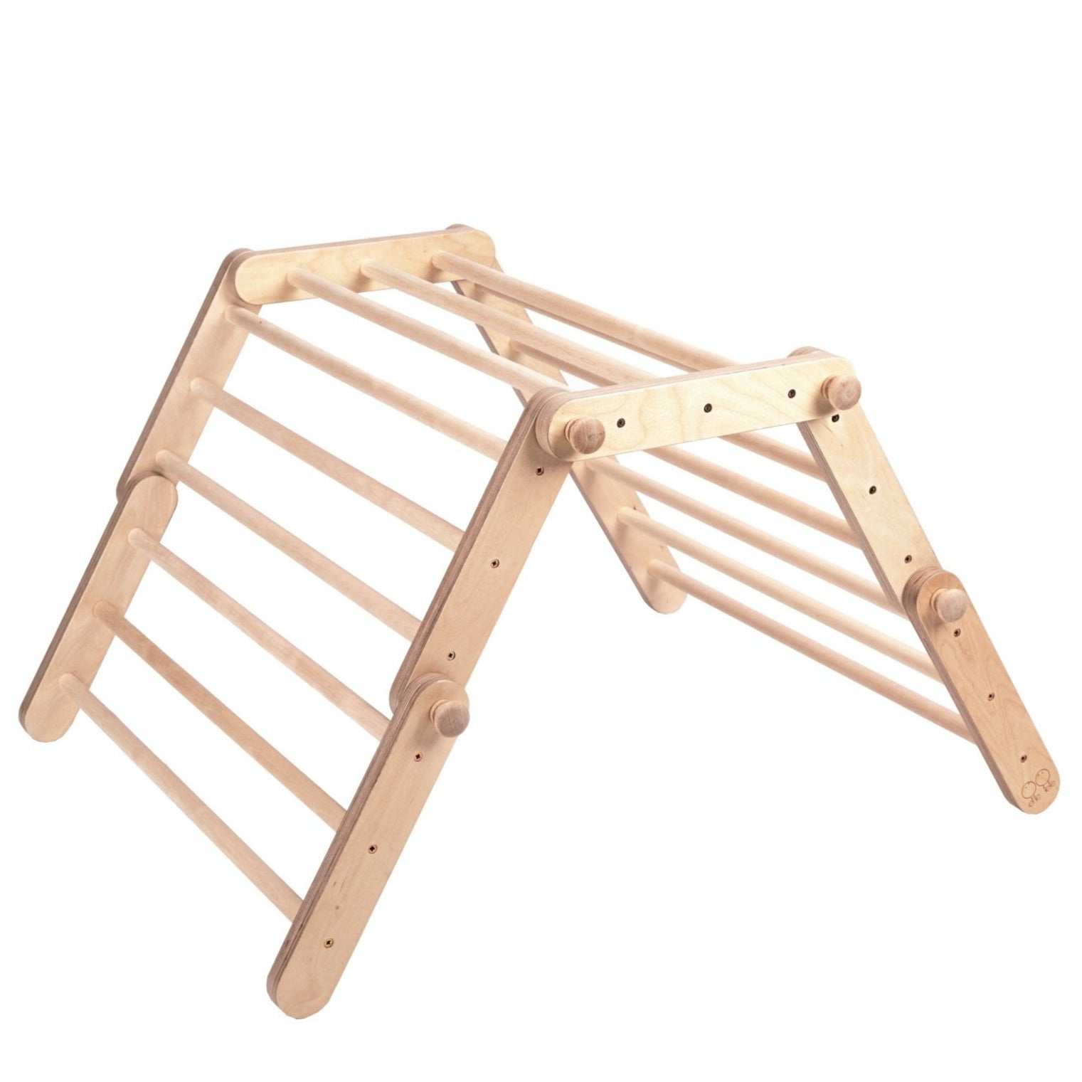 15-Shape Transformable Pikler Triangle - Safe & Fun Toddler Climber by Ette Tete at www.brixbailey.com