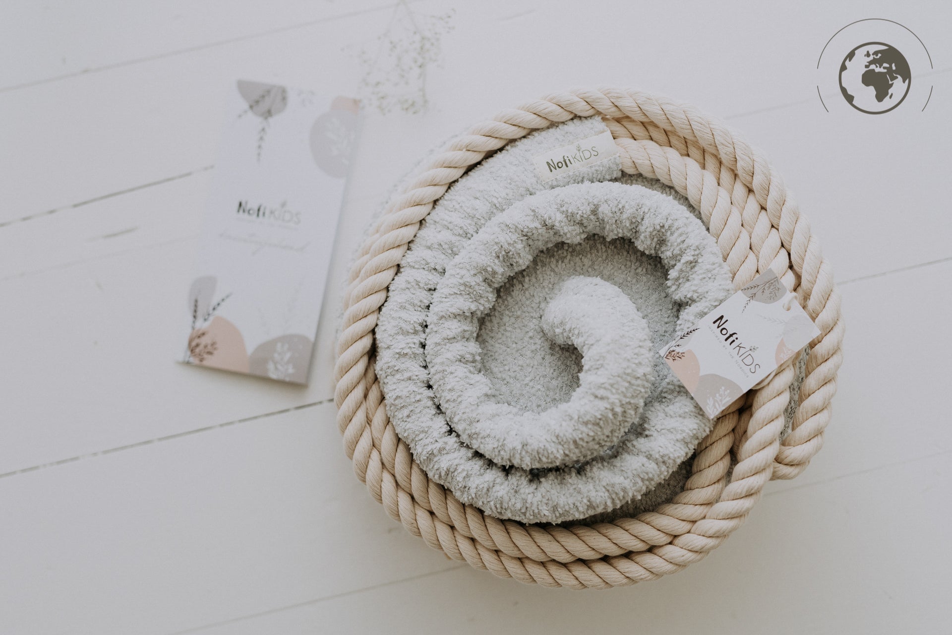 HopOn Kids Swing – Safe, Indoor Fun with Cotton Rope & Polyester by Nofi KIDS at www.brixbailey.com