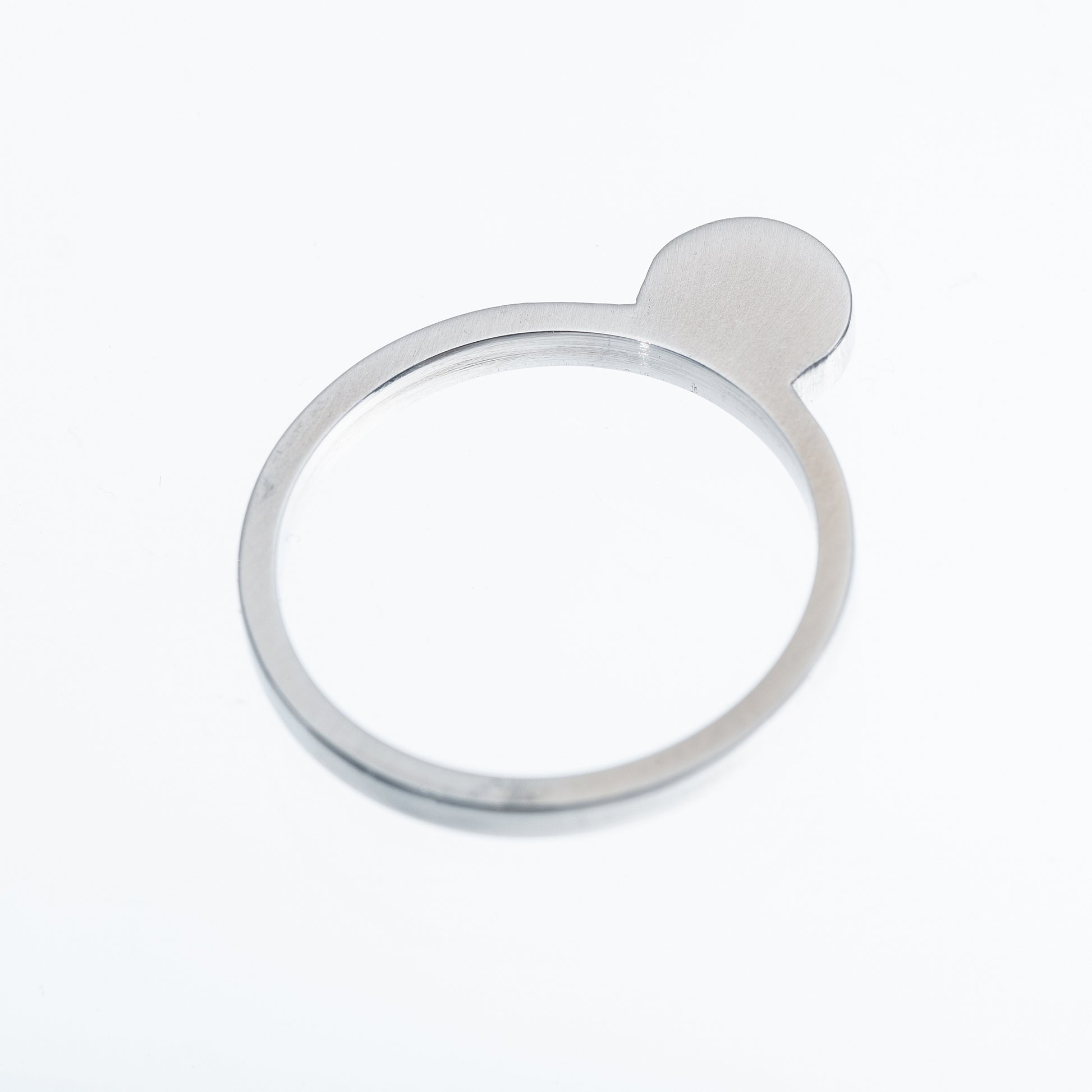 Stylish Upcycled Stainless Steel Ring – Eco-Friendly & Hypoallergenic by Lentsius at www.brixbailey.com