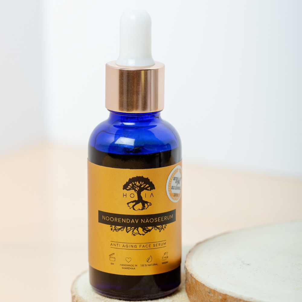 Revitalize Your Skin with Organic Argan Oil Facial Serum - Ultimate Nourishment & Protection by HOIA at www.brixbailey.com