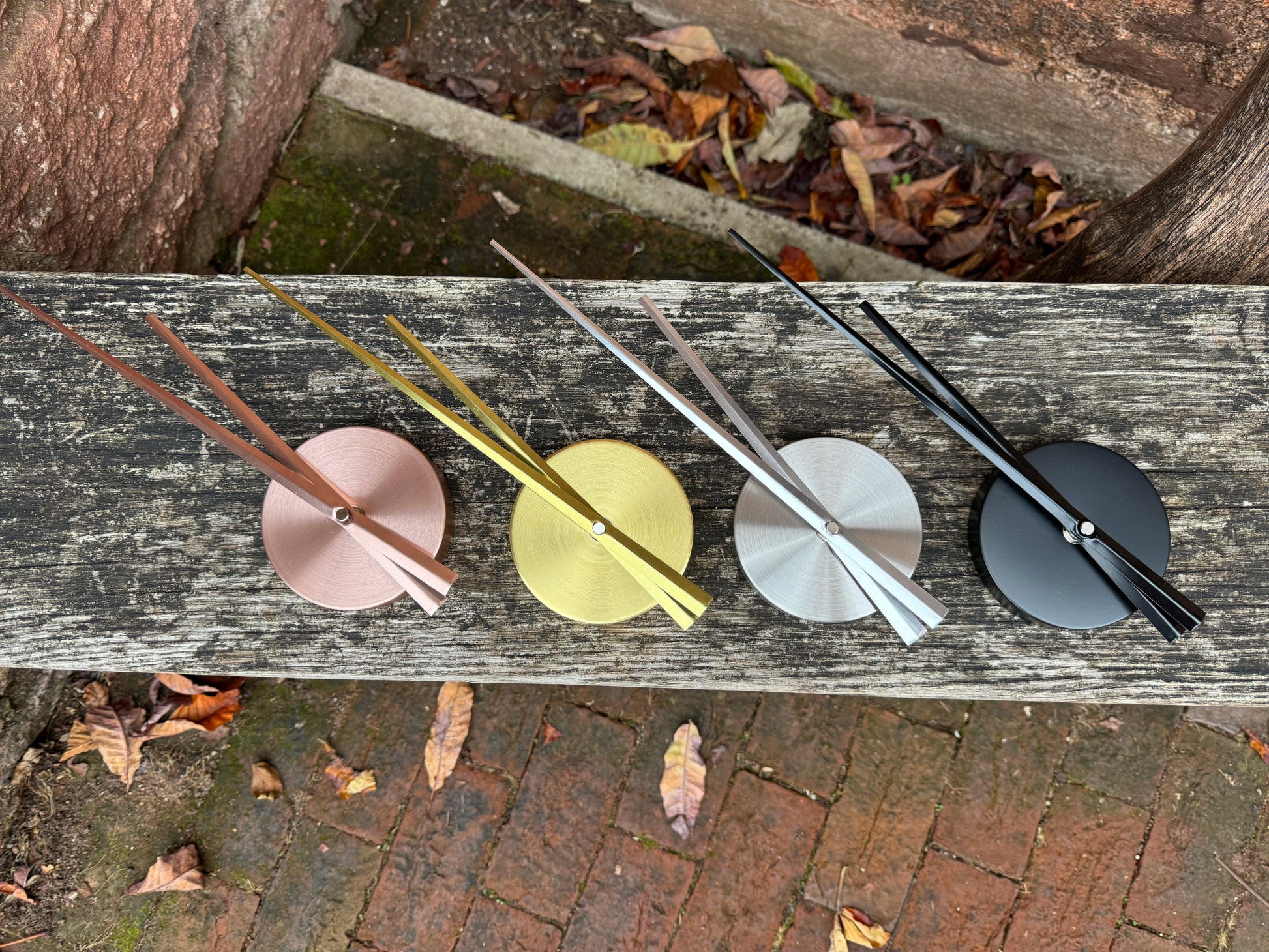 Whiskey Barrel Clock Oak Finish Made to Order