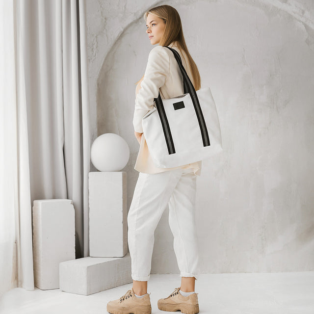 Stylish Large Denim Tote Bag – Durable & Handcrafted by Muni at www.brixbailey.com