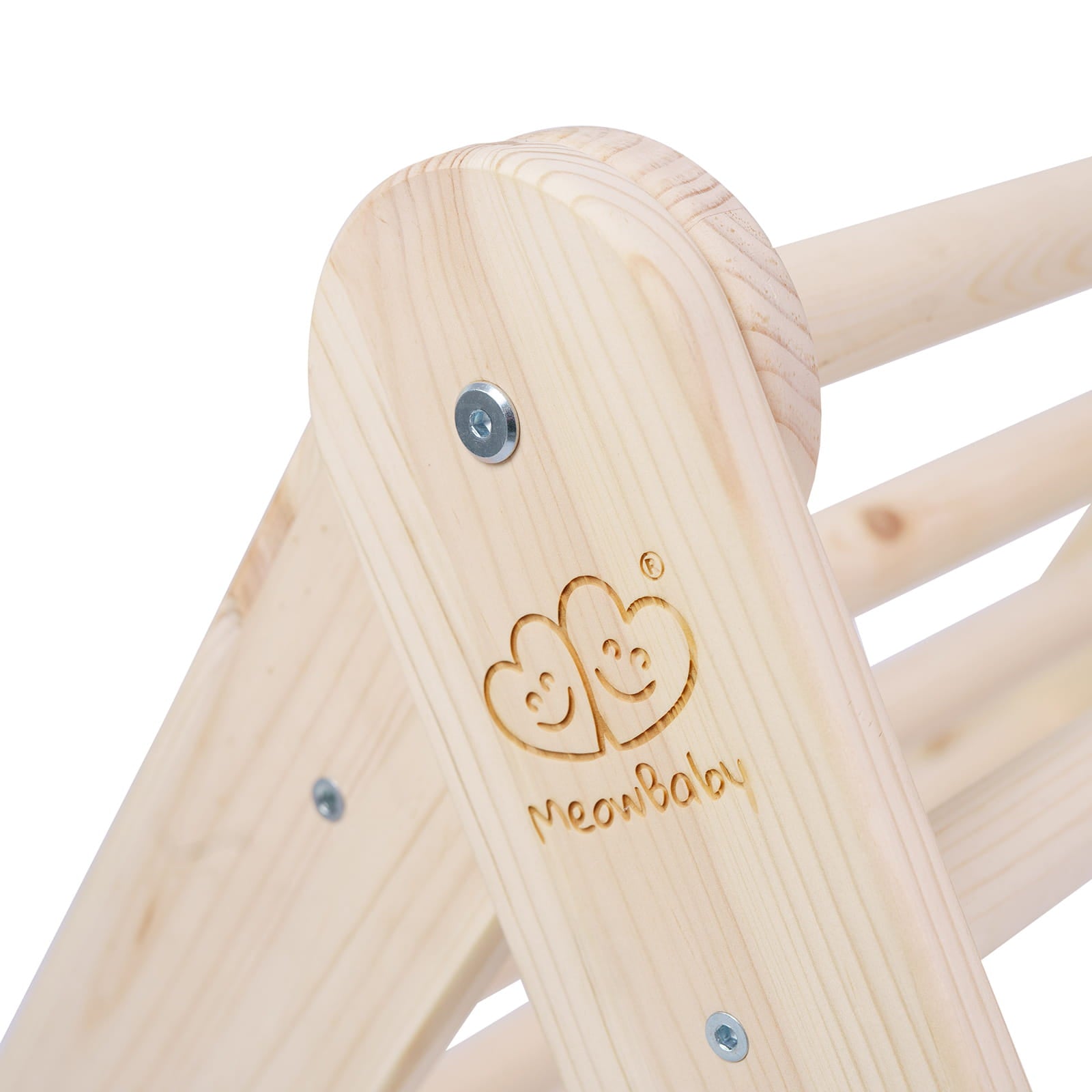 Montessori Triangular Ladder – Wooden Gym & Creative Play Tool by MeowBaby at www.brixbailey.com