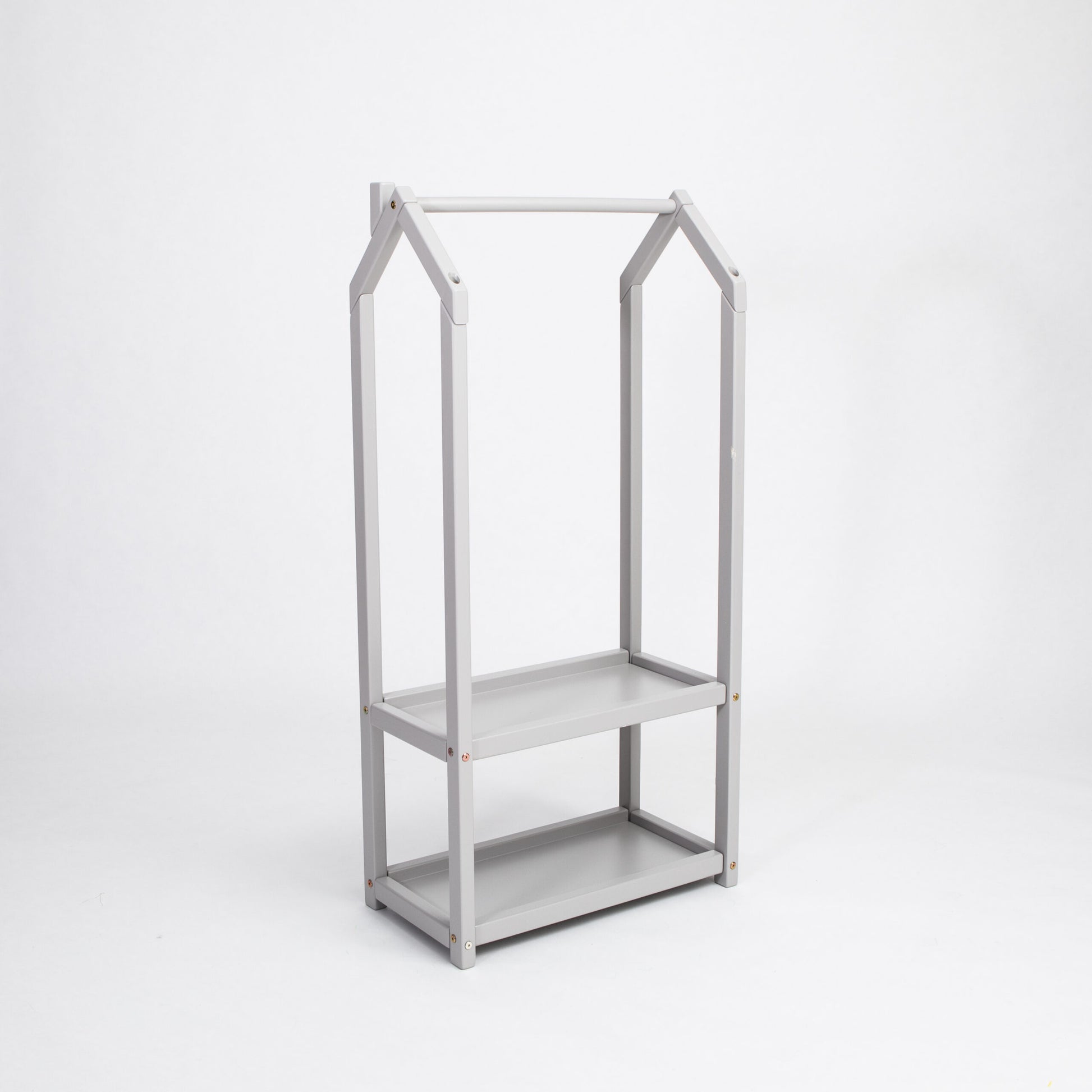 House Shaped Clothing Rack – Montessori Inspired & Creative by Montessori House Bed at www.brixbailey.com