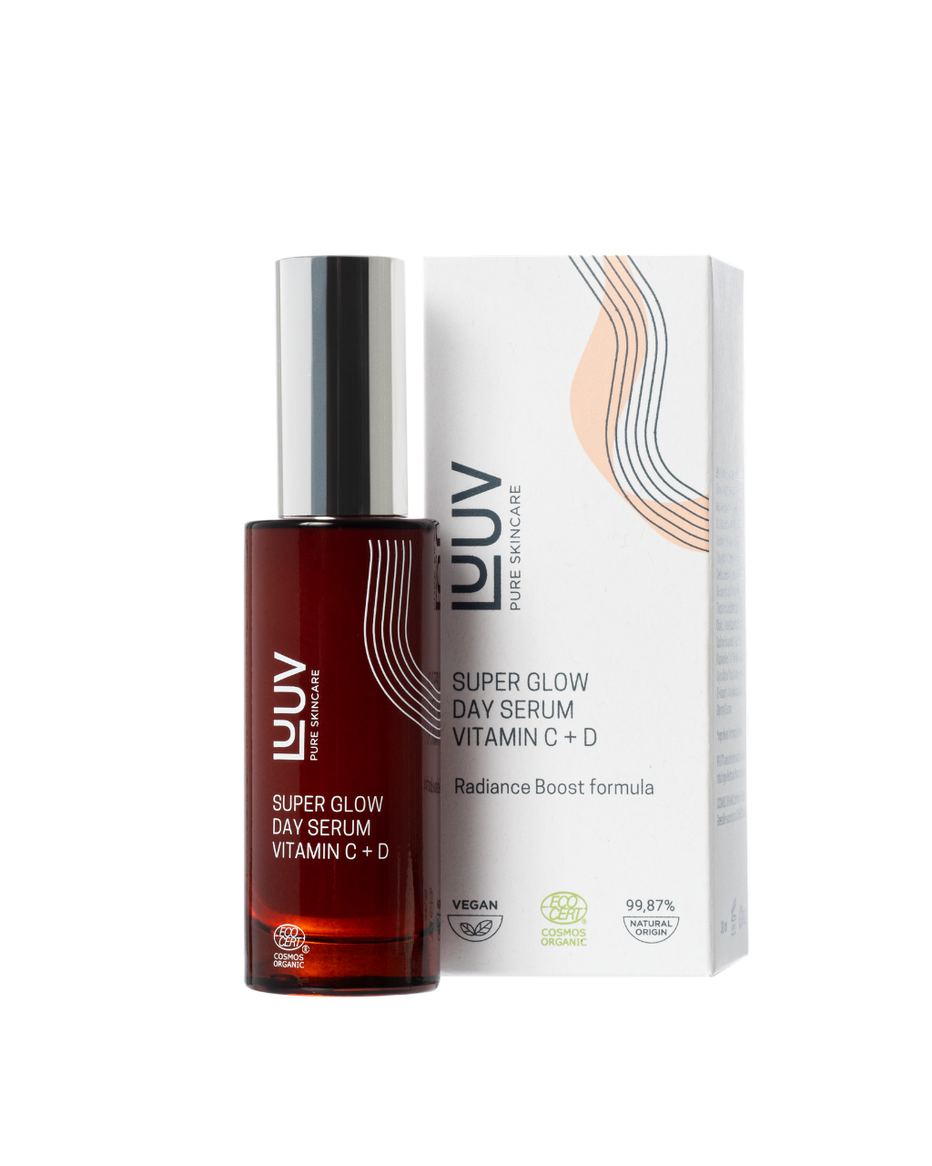 Radiant Skin Vitamin C + D Serum – Boosts Elasticity & Hydration by LUUV at www.brixbailey.com