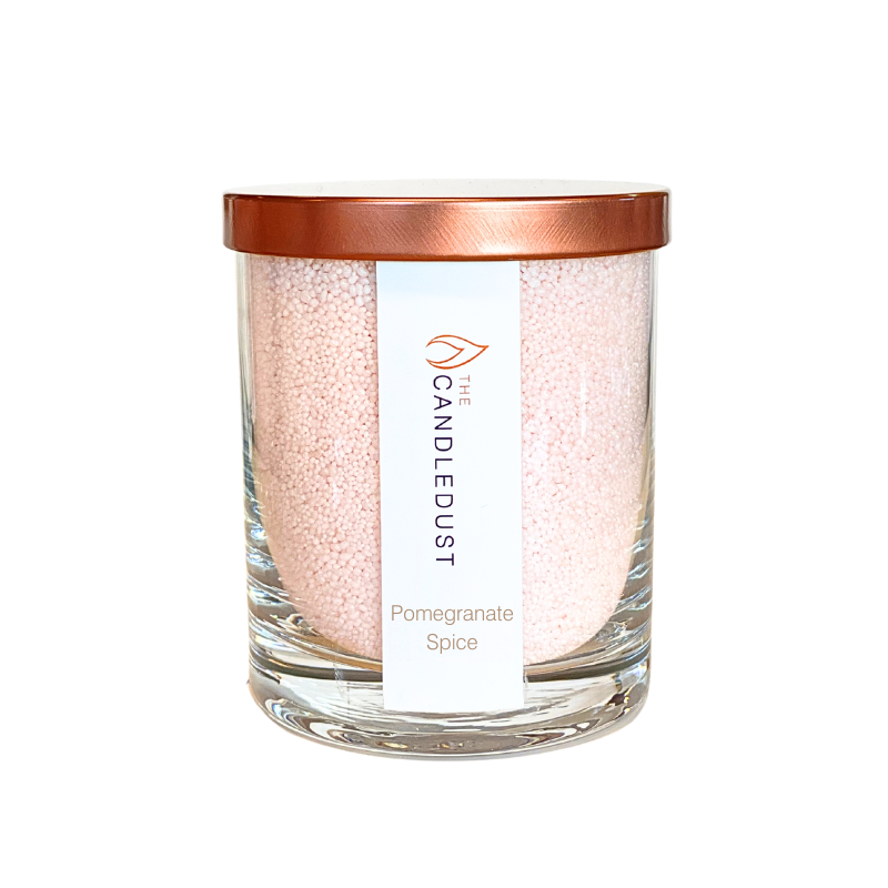 Pomegranate & Plum Scented Candle – Elegant & Vegan-Friendly by Candledust at www.brixbailey.com