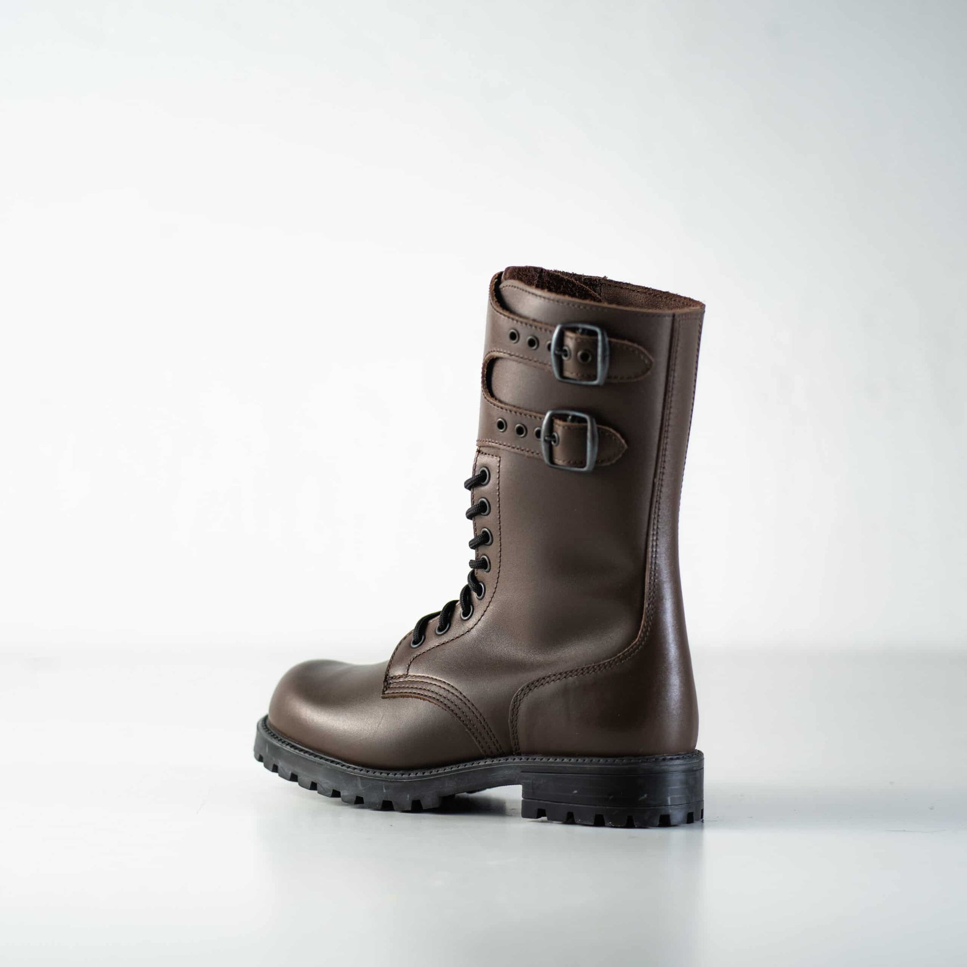 Dark Brown Tarkovsky Boots – Leather, Durable & Versatile by Samelin at www.brixbailey.com