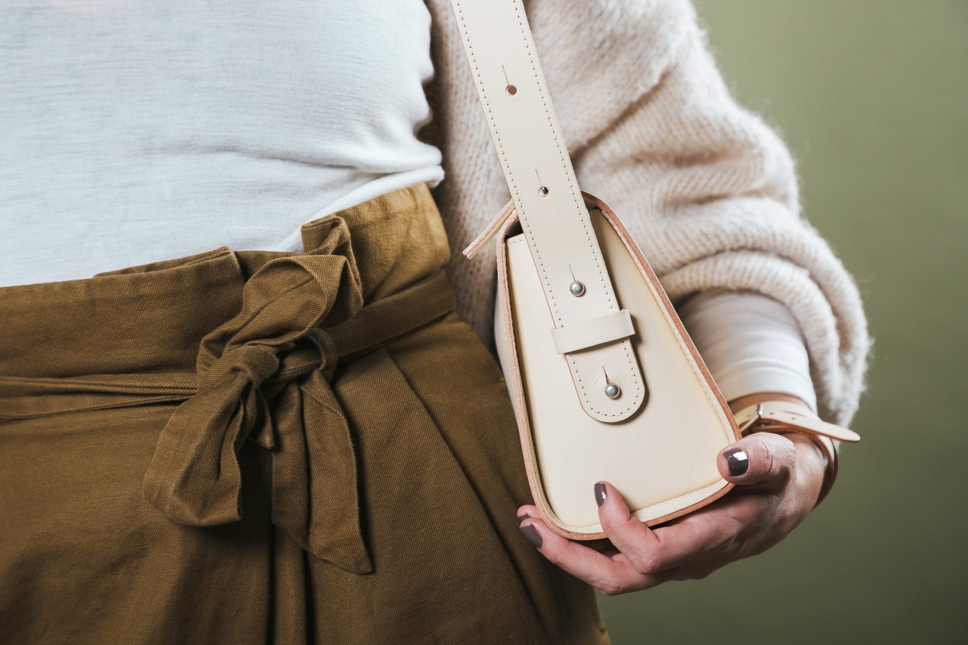 Nordic Crafted Model Sling Leather Bag – Versatile & Stylish by Craftory at brixbailey.com