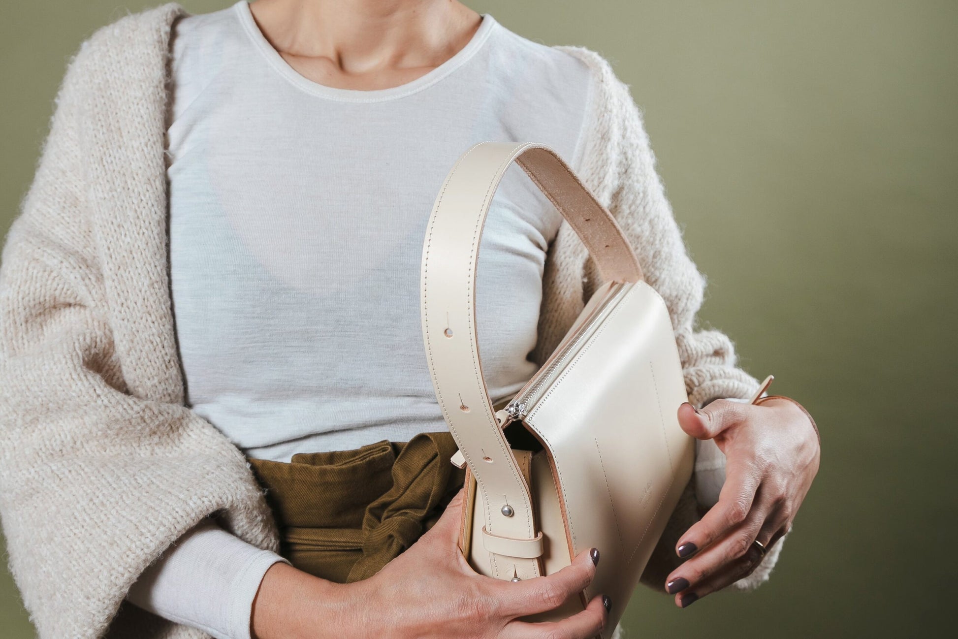 Elegant Model Sling Leather Bag – Timeless & Versatile by Craftory at brixbailey.com