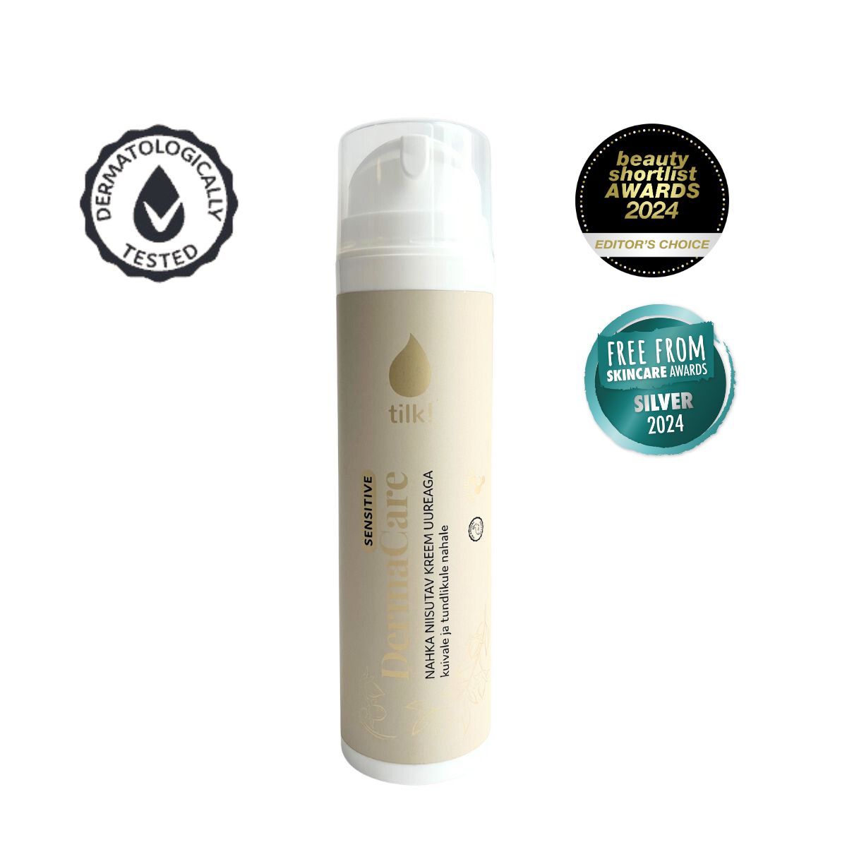 Sensitive Skin Urea Cream – Hydrating, Soothing & Fragrance-Free by Tilk! at www.brixbailey.com