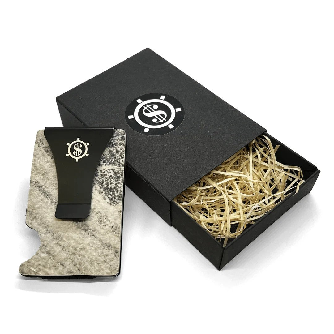Mere Marmor Cardholder – Eco-Friendly, Theft-Proof Design by Seif Design at www.brixbailey.com