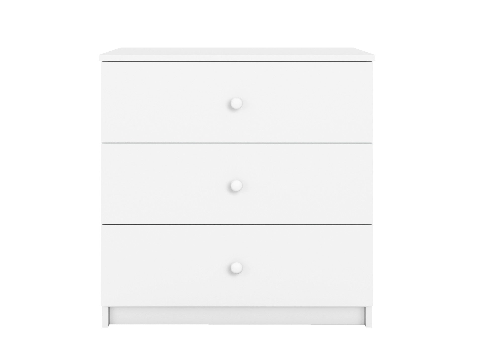 babydreams chest of drawers in a warm, sunlit nursery with its three spacious drawers open