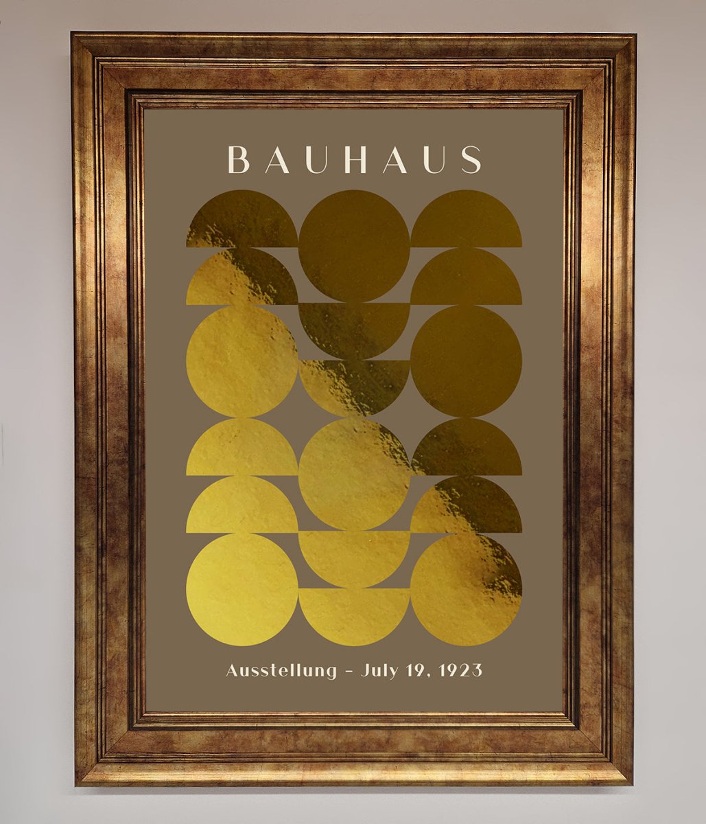 Bauhaus Foil Print