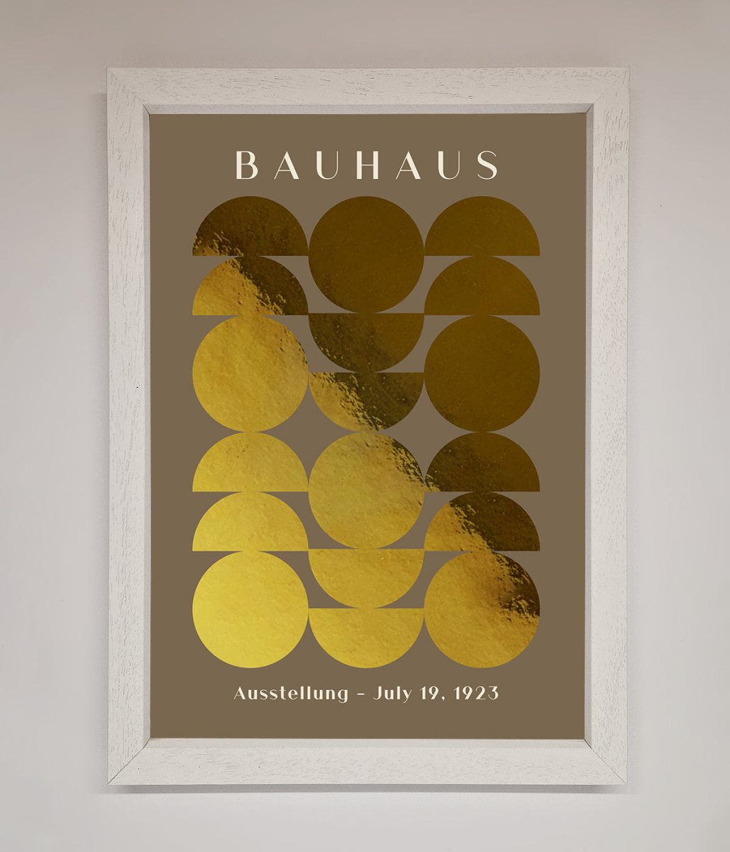 Bauhaus Foil Print