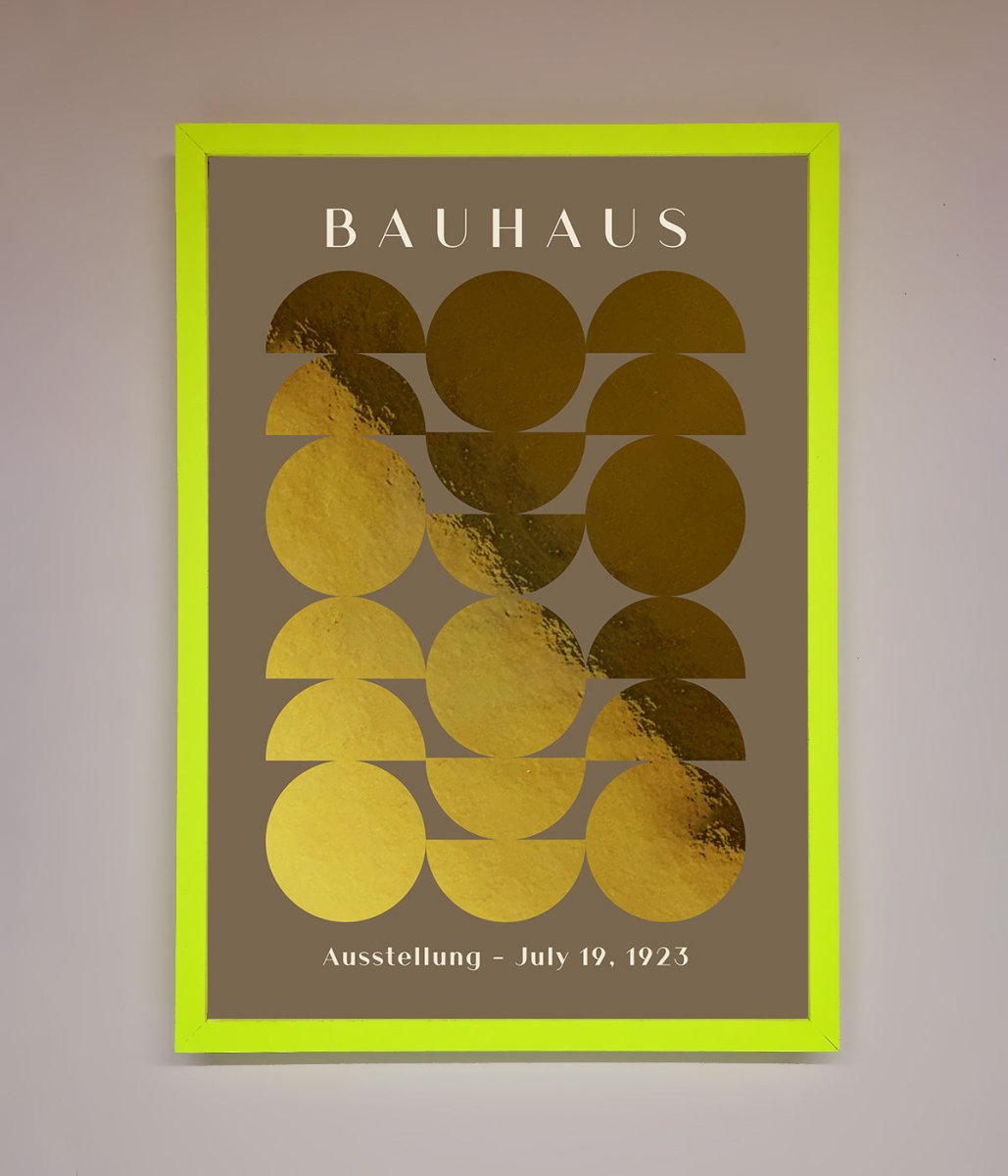 Bauhaus Foil Print