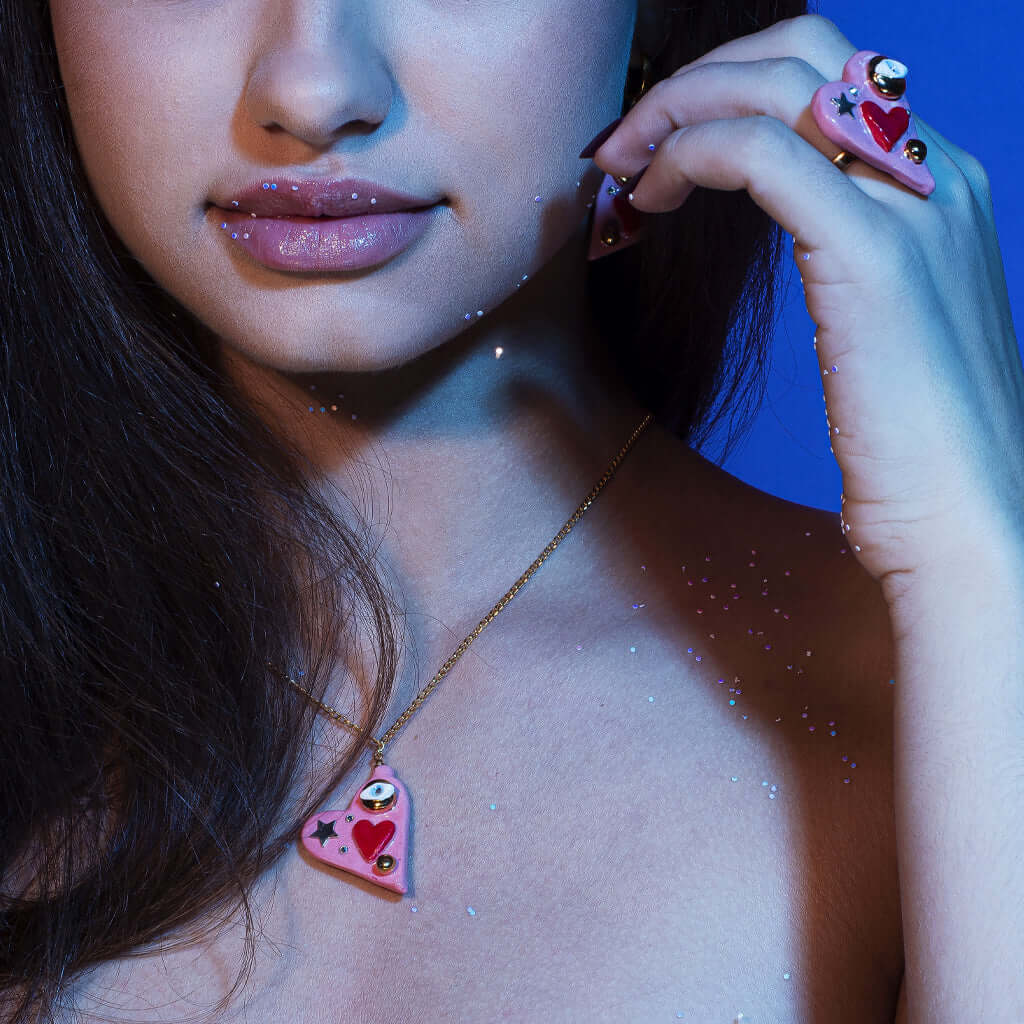 All You Need Is Love Necklace – Protection & Elegance by SCULP at www.brixbailey.com