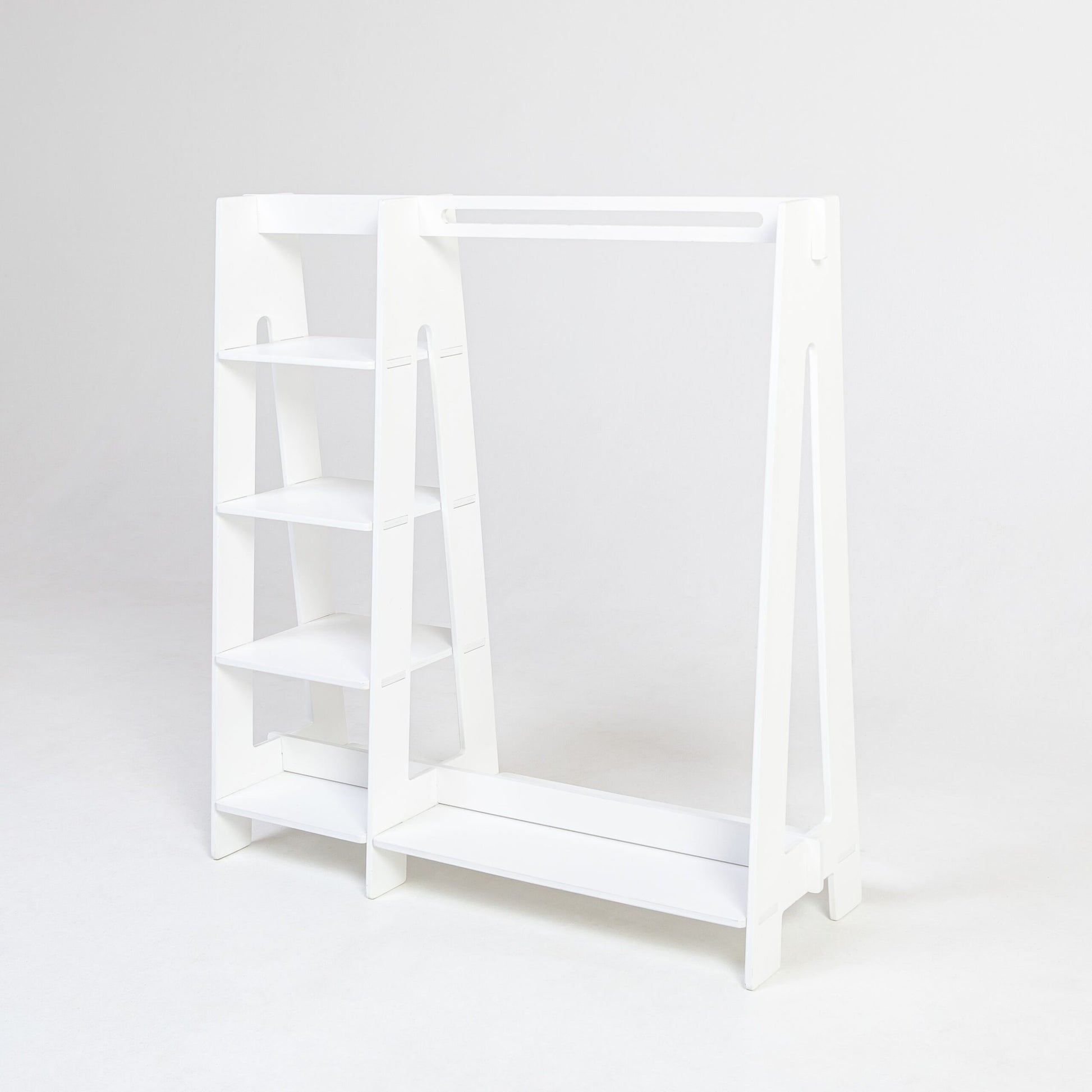 Wooden Toddler Clothing Rack – Montessori Inspired Organizer by Montessori House Bed at www.brixbailey.com