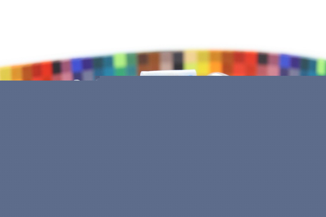 softly lit woven dog collar with a gleaming metal buckle on a cozy bed