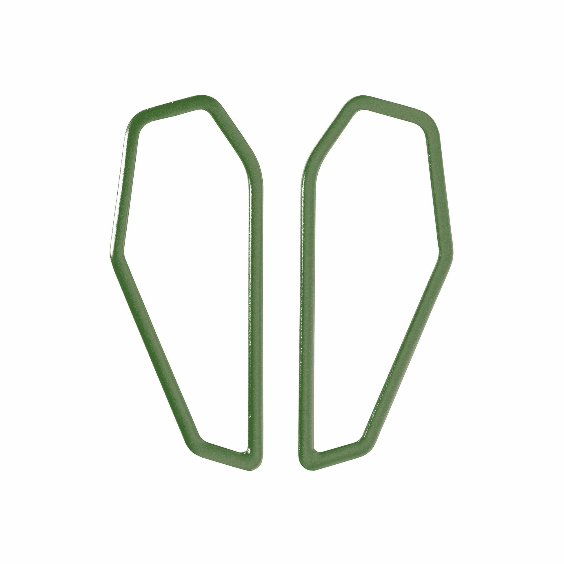 Lisa Kroeber Jewellery - Unique Handcrafted Earrings with Brass and Silver, Designed in Estonia by Lisa Kroeber Jewellery at www.brixbailey.com