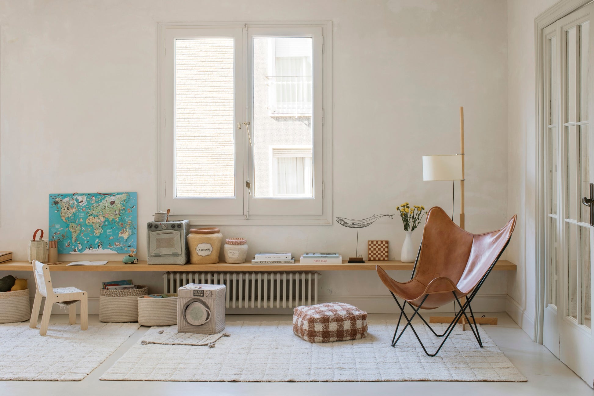 Vintage Mosaic Pattern Rug - Lightweight, Durable & Eco-Friendly - Ideal for Any Room by Lorena Canals at www.brixbailey.com