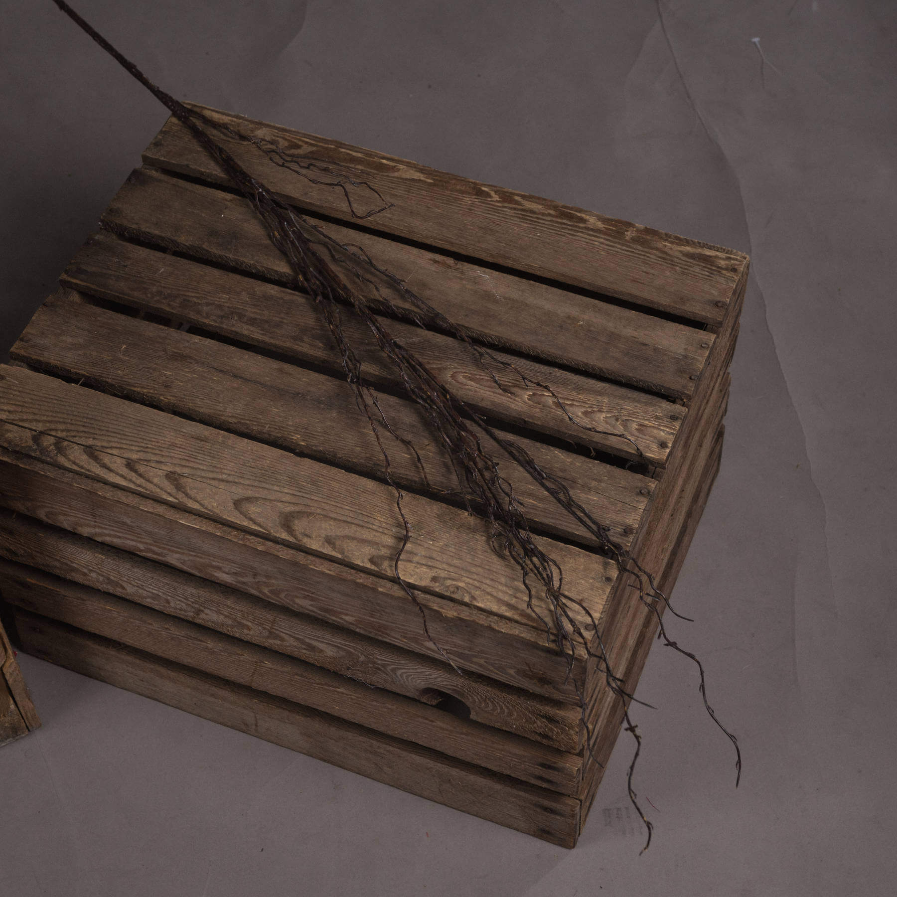 Lifelike brown botanical branch spray, 130cm tall, made of high-quality plastic for realistic texture in home decor. by sostter at brixbailey.com