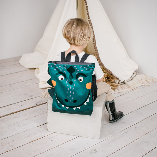 DINO-rrific Kids Dinosaur Backpack – Fun & Roomy by Muni at www.brixbailey.com