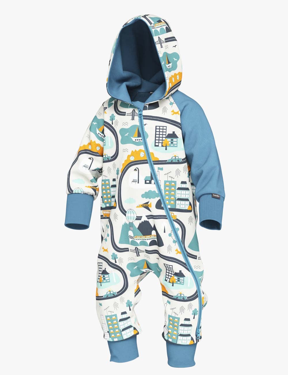 Experience Comfort and Practicality with the Double-Layered Jumpsuit BJORN by Breden at www.brixbailey.com