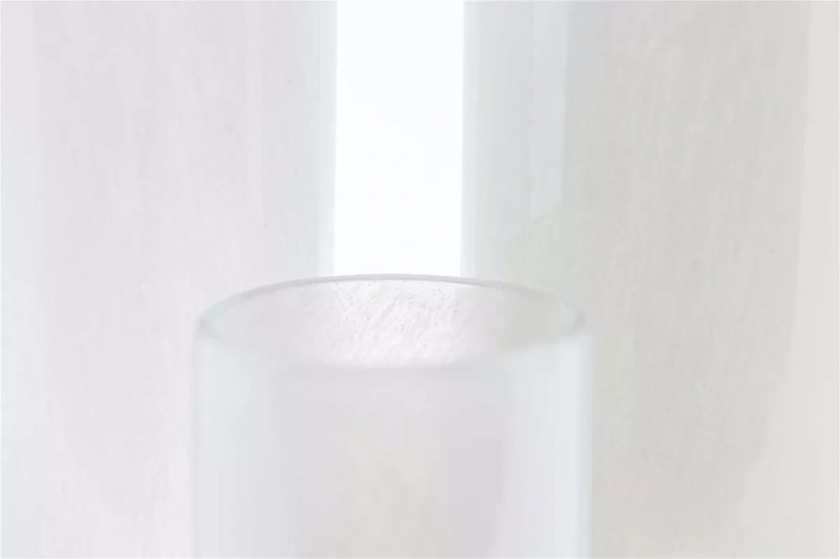 CYLINDER Vase - H25 D6.5 cm - WHITE Colour by DutZ