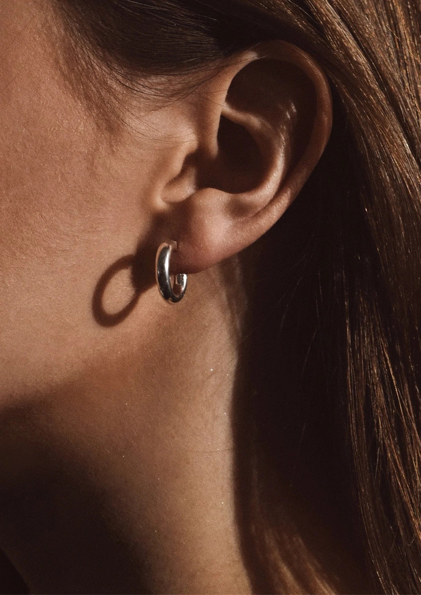 Ella Hoops - Timeless 925 Sterling Silver Earrings, Sustainable & Guaranteed Quality by NO MORE at www.brixbailey.com