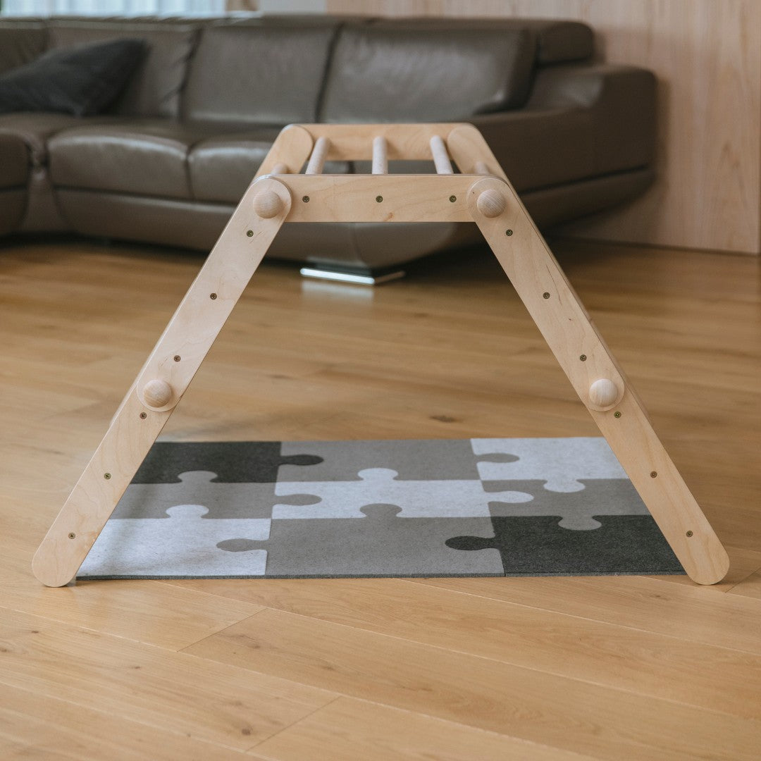 Felt Puzzle Playmat for Kids - Safe, Eco-Friendly & Expandable by Ette Tete at www.brixbailey.com