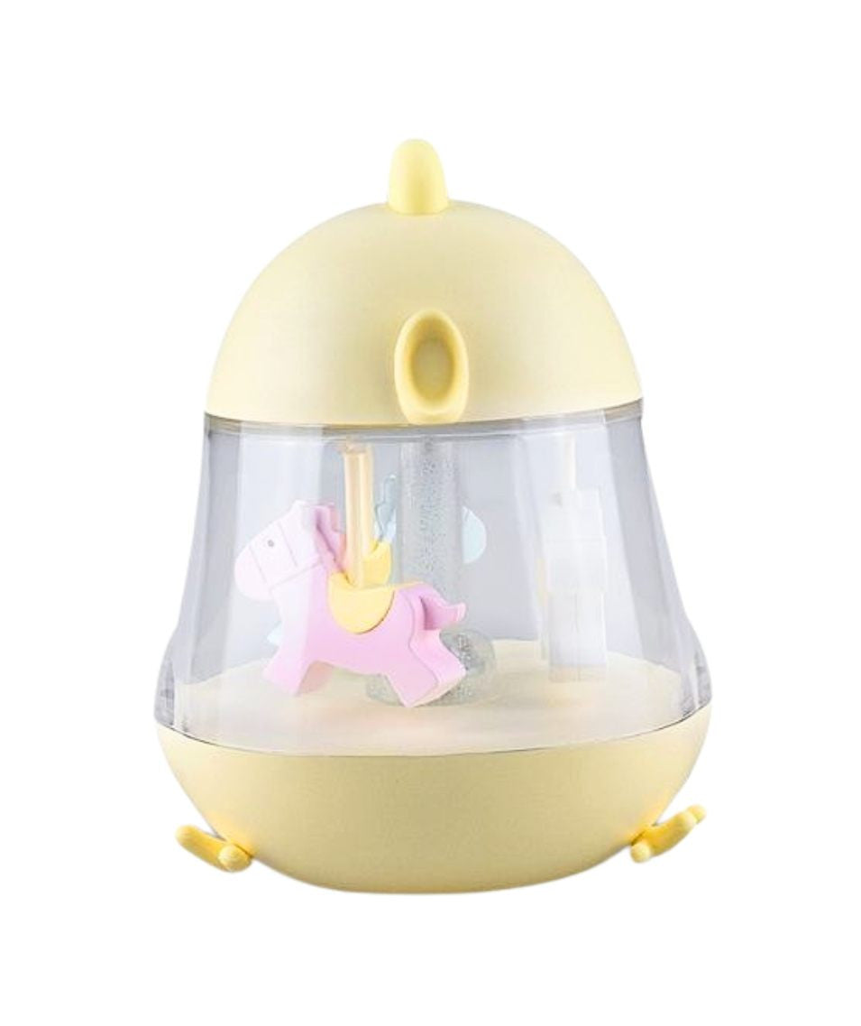 Carousel Night Lamp with Music Box – Soothing & Colorful by Rabbit & Friends at brixbailey.com