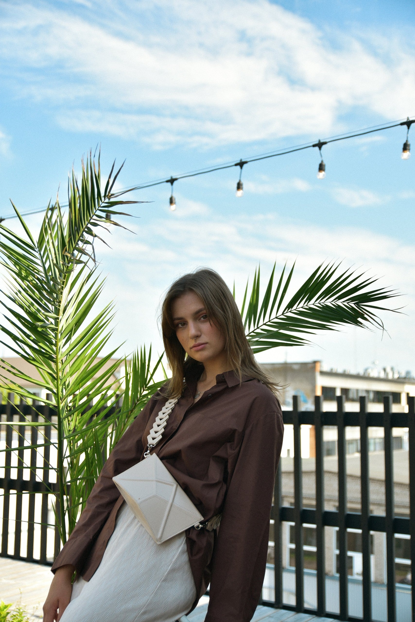 Facet Clutch Bag by Gerda Retter - Premium Leather, Handcrafted in Estonia by Gerda Retter Design at www.brixbailey.com