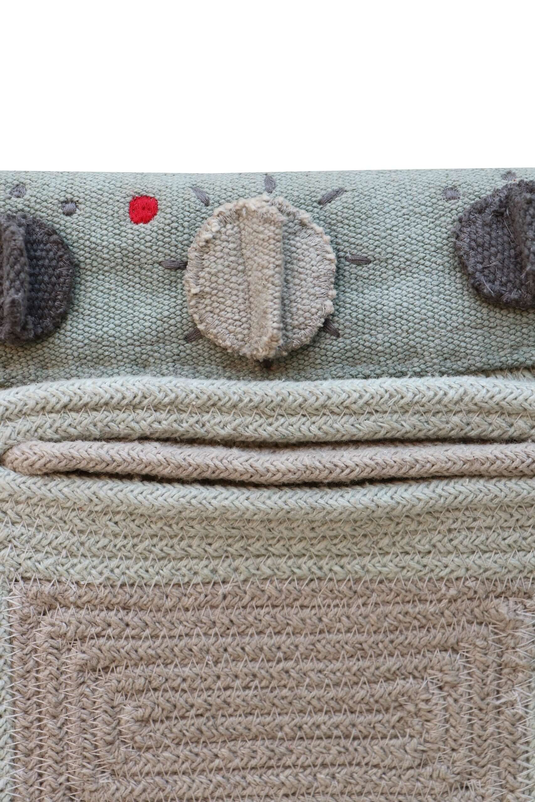 Handmade Montessori Play Kitchen and Storage Basket - Eco-friendly & Interactive by Lorena Canals at www.brixbailey.com