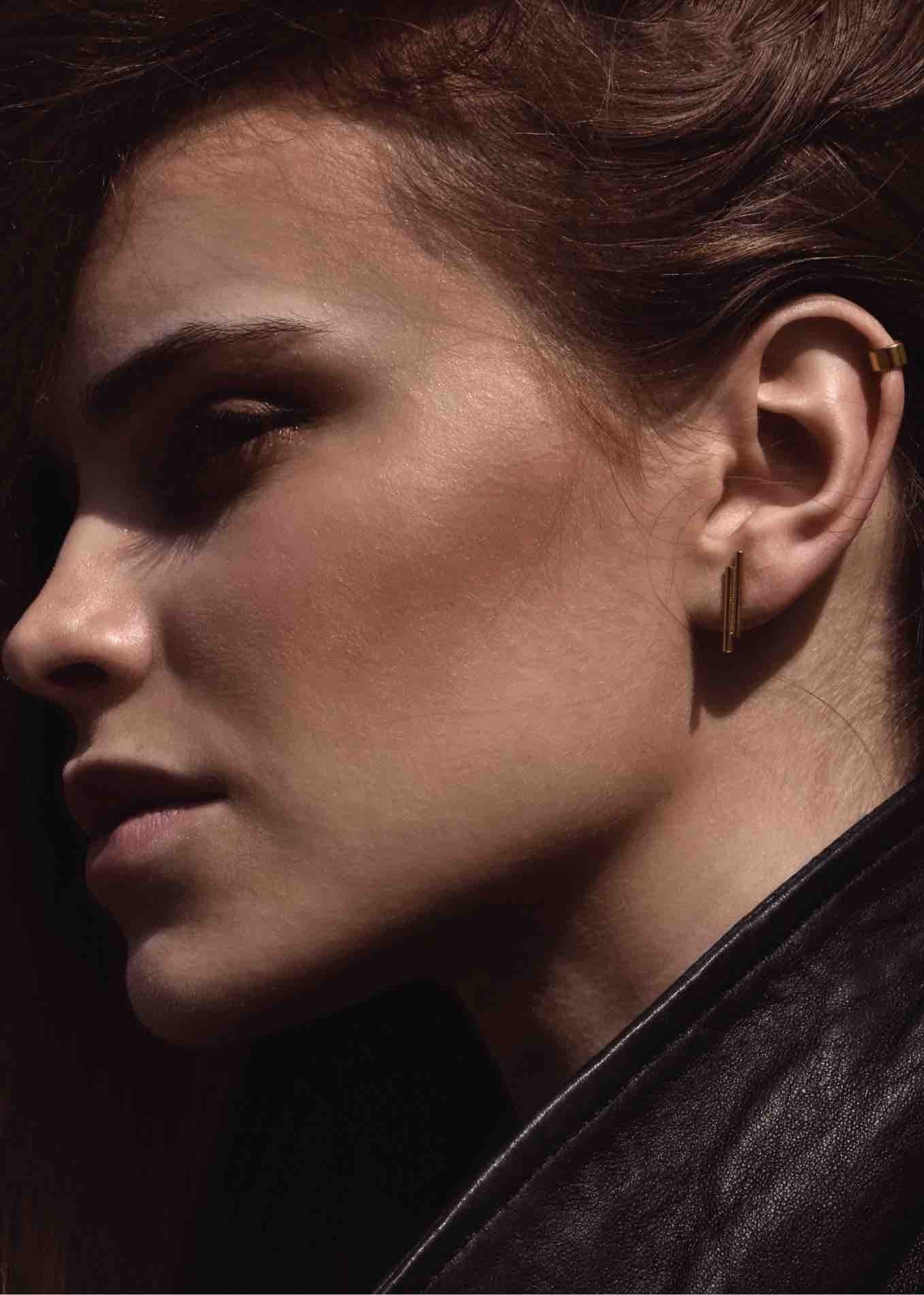 NO MORE Smooth Silver Ear Cuff - Handmade & Sustainable with Two-Year Warranty by NO MORE at www.brixbailey.com