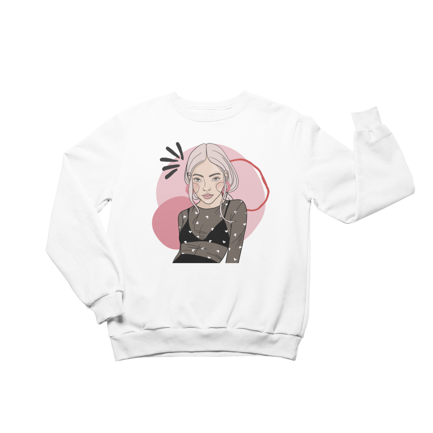 The comfortable crewneck sweatshirt make any outfit work, especially if you want to receive compliments! by Getter Tiivits at www.brixbailey.com