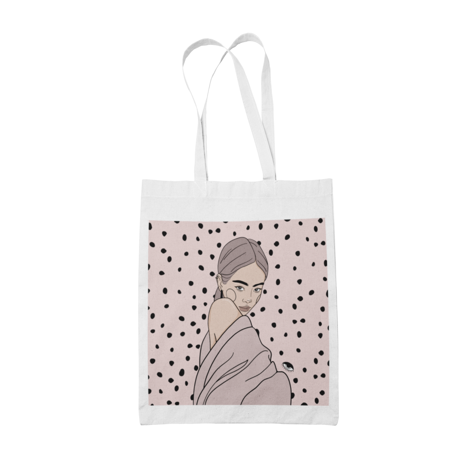 Add a Splash of Creativity with our Illustrated Cotton Tote Bag - Stylish & Eco-friendly by Getter Tiivits at www.brixbailey.com
