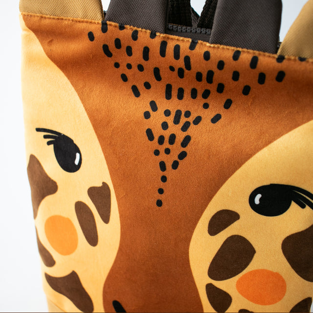 Kids' Giraffe Backpack – Cool & Spacious for Adventures by Muni at www.brixbailey.com