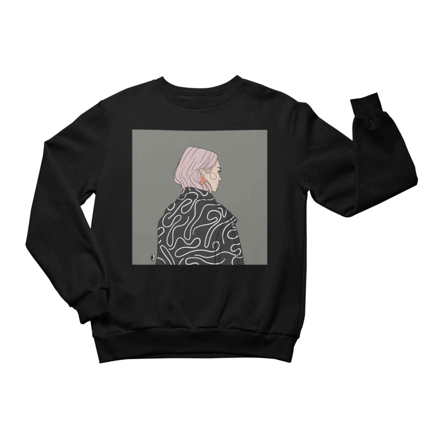 The comfortable crewneck sweatshirt make any outfit work, especially if you want to receive compliments! by Getter Tiivits at www.brixbailey.com
