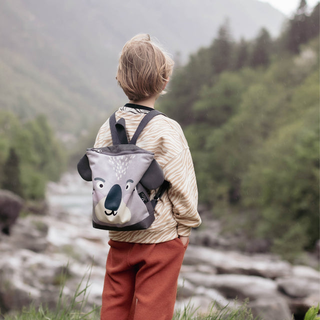 KOALA Kids Backpack – Velvet & Waterproof, Perfect for Outdoors by Muni at www.brixbailey.com