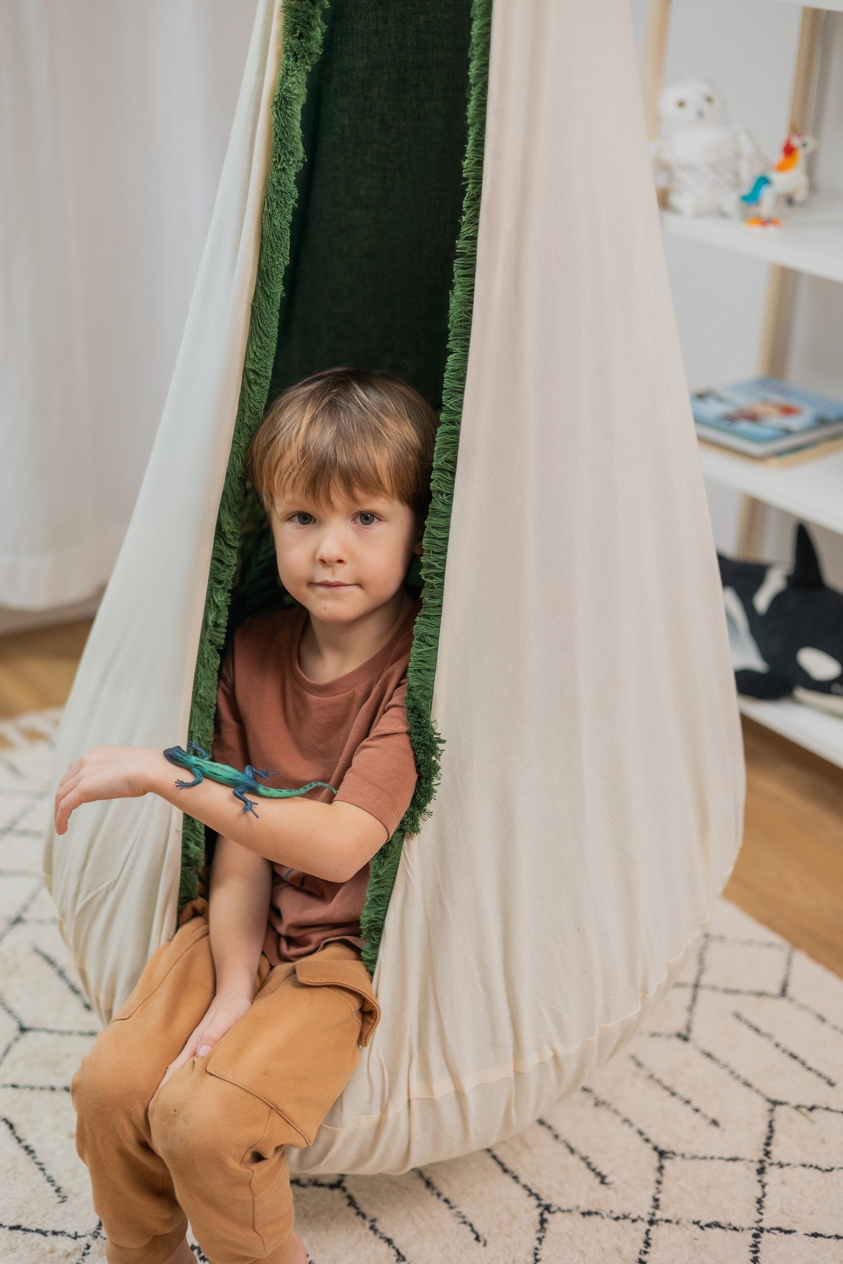 Large Cocoon Hammock "Jungle Adventure"